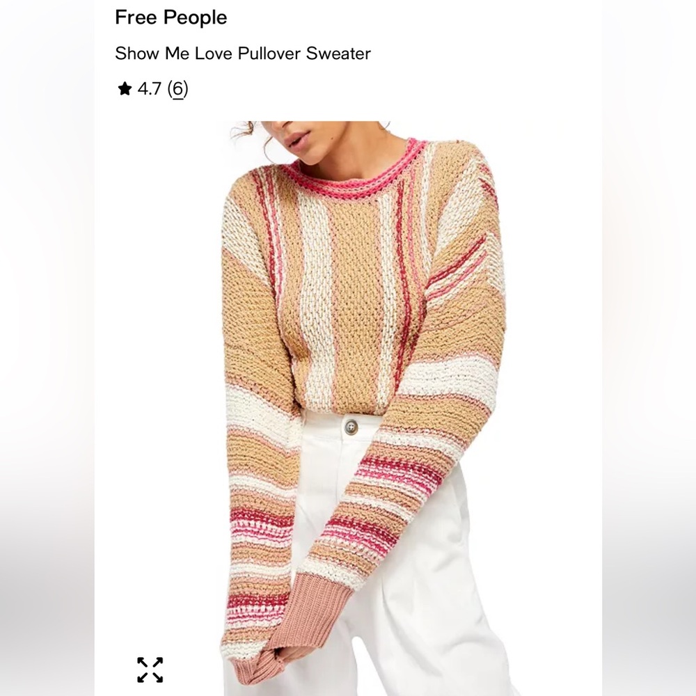 Free People Show Me Love sweater